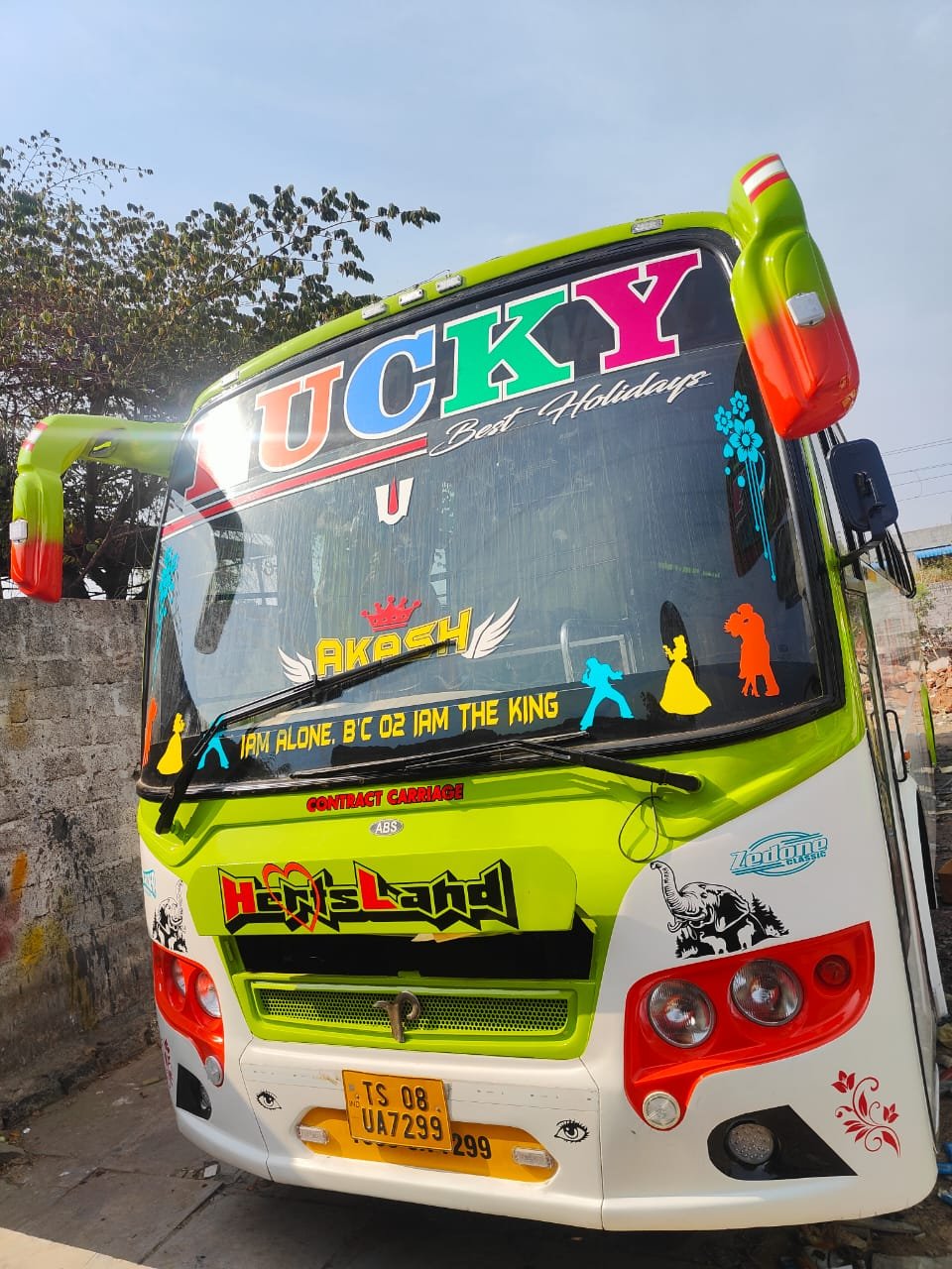 40 Seater Bus Rent in Hyderabad